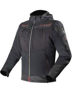 Chaqueta LS2 Zirconium Evo | Negro y rojo