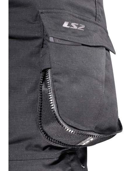 Pantalón LS2 X-Master | Negro y gris