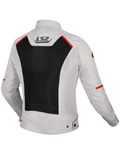 Chaqueta LS2 Breeze Lady | Gris-negro-rojo 2