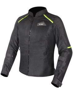 Chaqueta LS2 Breeze Lady | Negro y amarillo