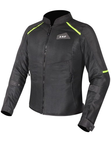 Chaqueta LS2 Breeze Lady | Negro y amarillo