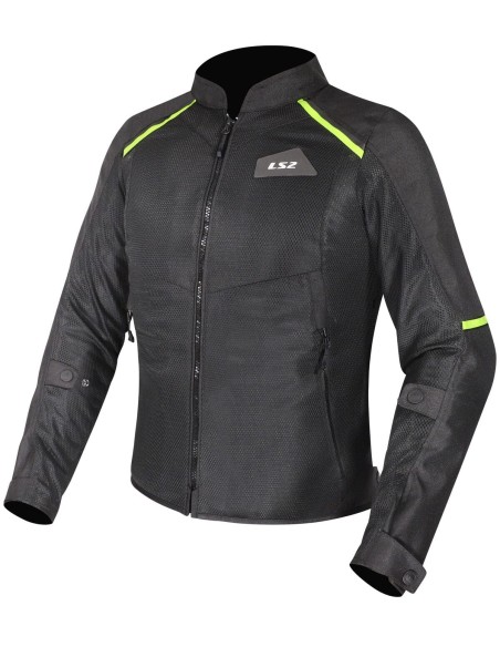 Chaqueta LS2 Breeze Lady | Negro y amarillo
