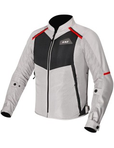 Chaqueta LS2 Breeze | Gris-negro-rojo