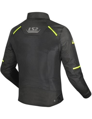 Chaqueta LS2 Breeze | Negro y amarillo