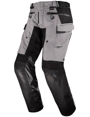 Pantalón LS2 Apollo Tallaje Confort | Negro y gris oscuro