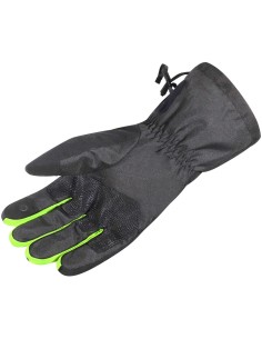 Guantes LS2 Thermorain | Negro y amarillo fluor 2