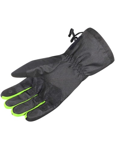 Guantes LS2 Thermorain | Negro y amarillo fluor