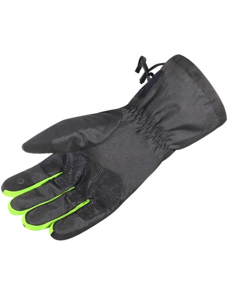 Guantes LS2 Thermorain | Negro y amarillo fluor