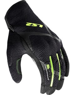 Guantes LS2 Ray II | Negro y amarillo fluor