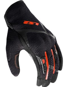 Guantes LS2 Ray II | Negro y rojo