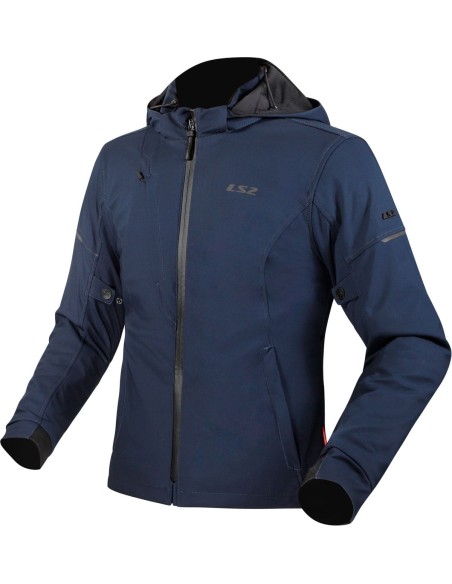 Chaqueta LS2 Bolton Lady | Azul oscuro