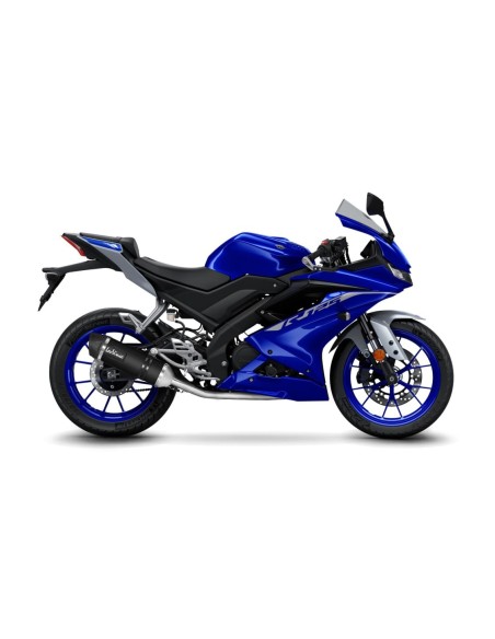 Escape Leovince LV One Evo Black Edition Yamaha MT-125 / XSR 125 / YZF-R 125 (2021 - 2025) | 14456EBU