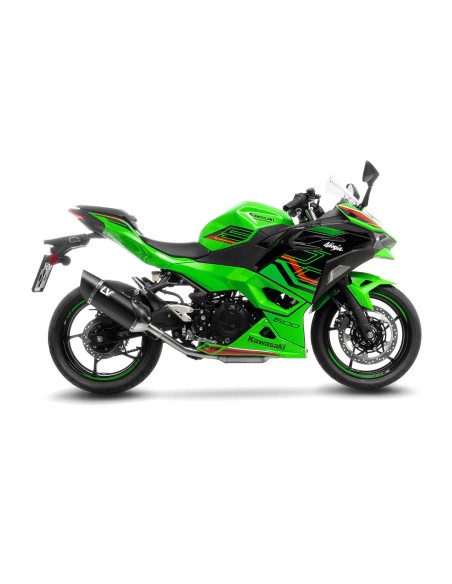 Escape Leovince LV-14 R Black Edition Kawasaki Ninja 400 / Z 400 / Ninja 500 / SE (2018 - 2025) | 15607BU