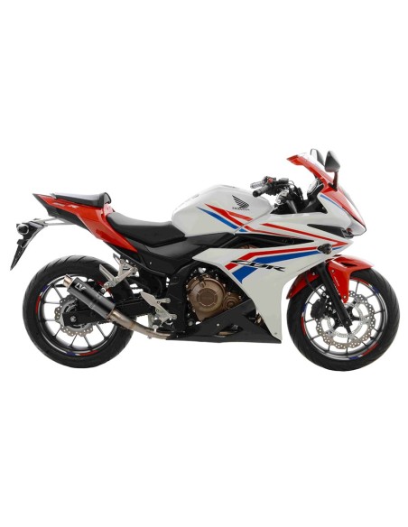 Escape Leovince GP Corsa Black Edition Honda CB 500 F / CBR 500 R (2016 - 2018) | 3384BU