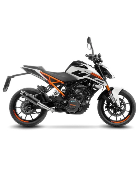 Escape Leovince GP Corsa Black Edition KTM Duke 125 / 390 / RC 125 / 390 (2017 - 2020) | 15502BU
