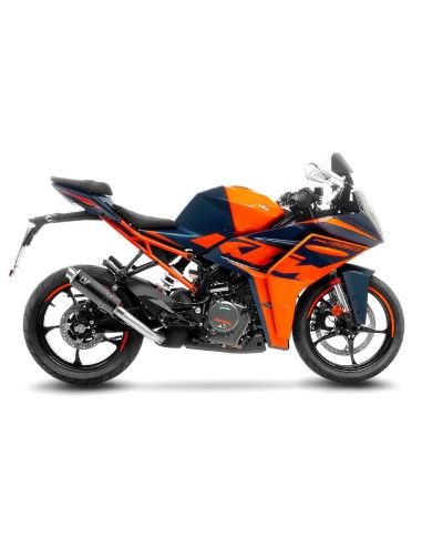 Escape Leovince GP Corsa Black Edition KTM RC 125 / 390 (2022 - 2023) | 15501BU