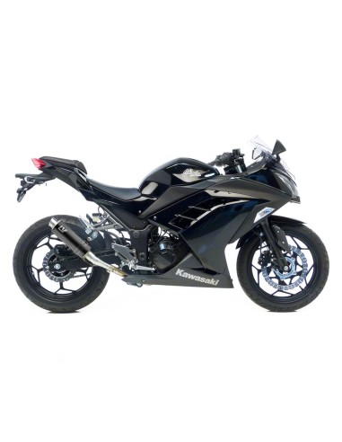 Escape Leovince GP Corsa Black Edition Kawasaki Ninja 250 R / 300 R / ABS / Z 250 / Z 300 (2013 - 2016) | 3293BU