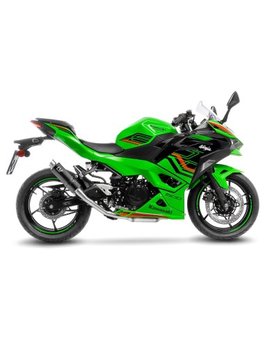 Escape Leovince GP Corsa Black Edition Kawasaki Ninja 400 / 500 / Z 400 /  Z 500 (2018 - 2025) | 3389BU