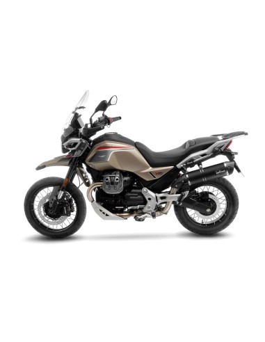 Escape Leovince LV One Evo Black Edition Moto Guzzi V85 TT (2019 – 2025) | 14454EB