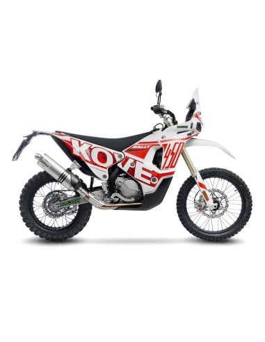Escape Leovince LV One Evo Kove 450 Rally Low / High (2023 - 2024) | 14449EU