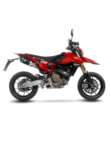 Escape Leovince LV Pro Black Edition Ducati Hypermotard 698 Mono / RVE (2024 - 2025) | 14458BU