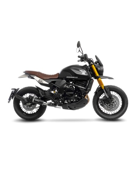 Escape Leovince LV-10 Black Edition Moto Morini Seiemmezzo SCR / STR / A2 (2023 - 2024) | 15267BU