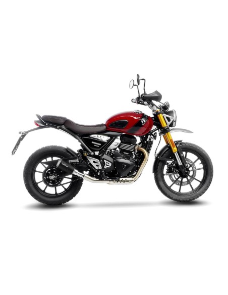 Escape Leovince LV-10 Black Edition Triumph Speed 400 / Scrambler 400 X (2024 - 2025) | 15268BU