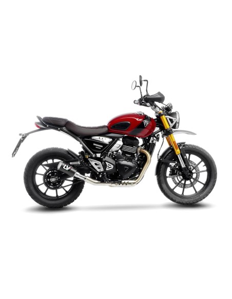 Escape Leovince LV-10 Carbon Triumph Speed 400 / Scrambler 400 X (2024 - 2025) | 15268CU