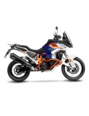 Escape Leovince LV- 12 R Black Edition KTM 1290 Super Adventure R / S (2021 - 2024) | 15308BU