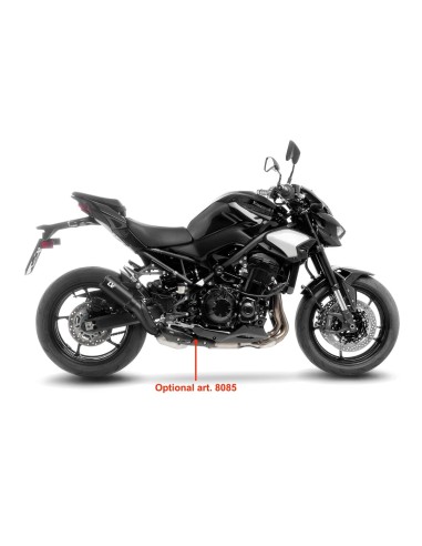 Escape Leovince LV Corsa S Full Black Kawasaki Z 900 / A2 (2017 - 2025) | 15402SFB