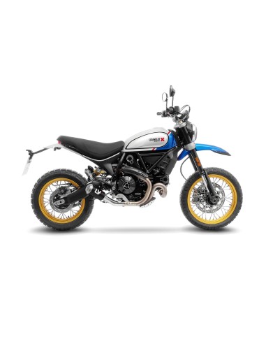 Escape Leovince LV-10 Carbon Ducati Scrambler 800 Desert Sled (2021 - 2022) | 15254C