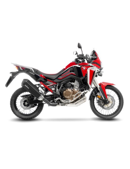 Escape Leovince LV-12 R Black Edition Honda CRF 1100 L Africa Twin / Adventure Sport / DCT (2020 - 2023) | 15311B