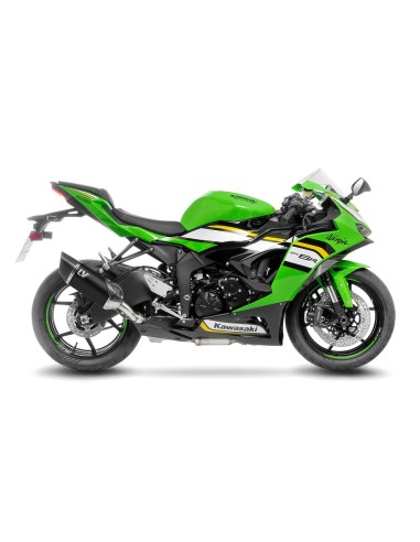 Escape Leovince LV-14 R Black Edition Kawasaki ZX-6R Ninja (2019 - 2025) | 15625B