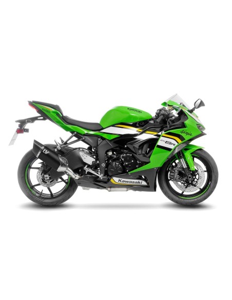Escape Leovince LV-14 R Black Edition Kawasaki ZX-6R Ninja (2019 - 2025) | 15625B