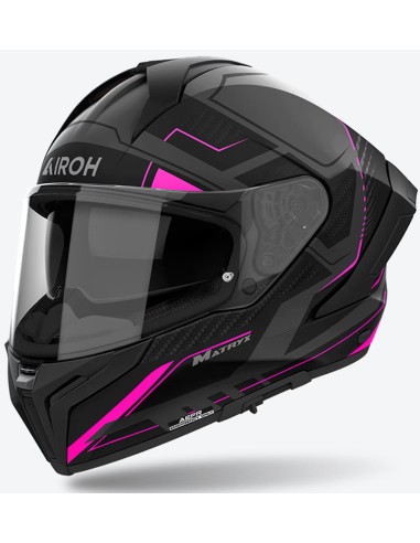 Casco Airoh Matryx Rocket Mujer | Mate-Rosa
