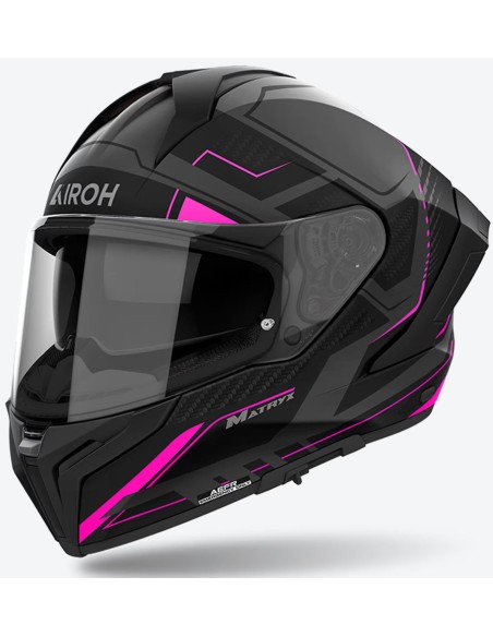 Casco Airoh Matryx Rocket Mujer | Mate-Rosa