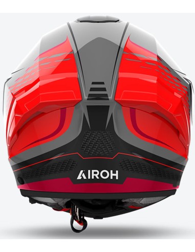 Casco Airoh Matryx Rocket | Rojo fluor