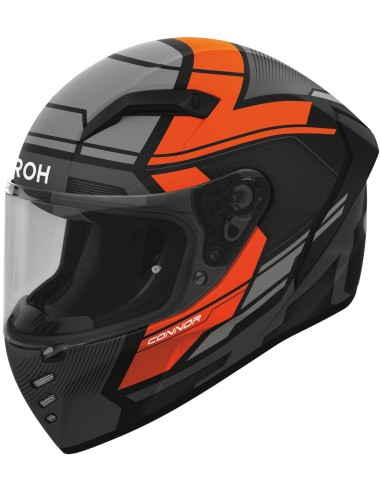 Casco Airoh Connor Ego | Mate-Naranja