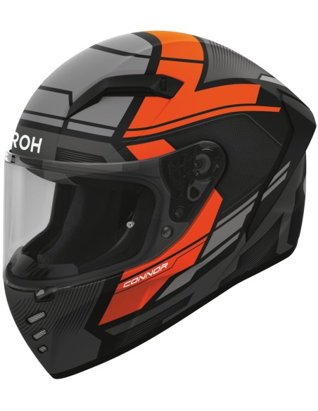 Casco Airoh Connor Ego | Mate-Naranja