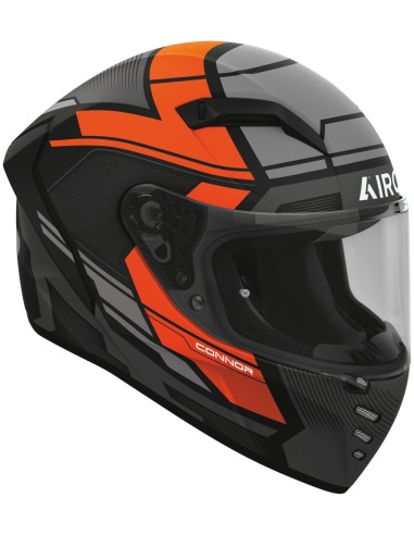 Casco Airoh Connor Ego | Mate-Naranja