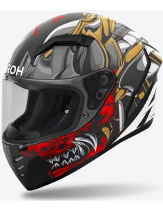 Casco Airoh Connor Samurai | Mate-Negro-rojo-blanco