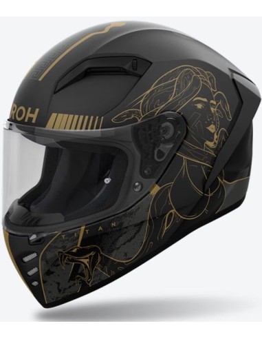 Casco Airoh Connor Titan | Mate-Negro y bronce