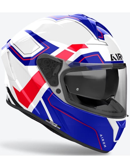 Casco Airoh Spark 2 Dart | Azul y rojo