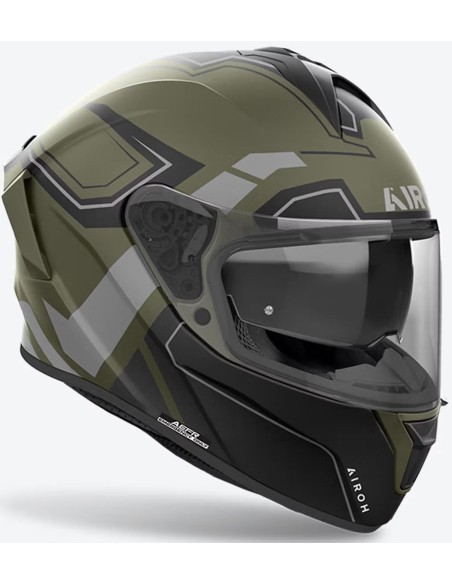 Casco Airoh Spark 2 Dart | Mate-Verde militar