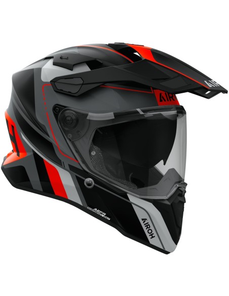 Casco Airoh Commander 2 Skip | Mate-Naranja
