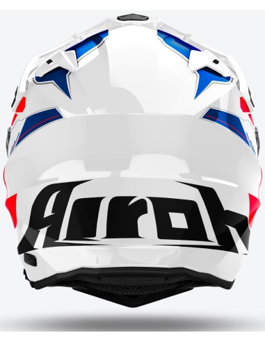 Casco Airoh Commander 2 Reveal | Azul y rojo