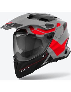 Casco Airoh Commander 2 Reveal | Mate-Rojo fluor