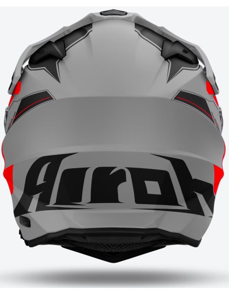 Casco Airoh Commander 2 Reveal | Mate-Rojo fluor