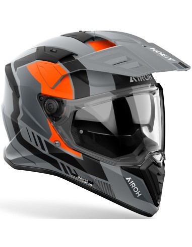 Casco Airoh Bandit Horn | Mate-Naranja