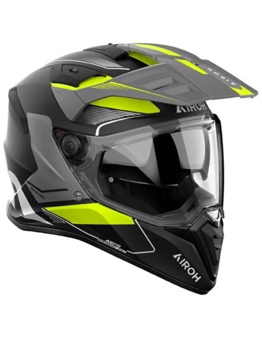 Casco Airoh Bandit Tune | Mate-Amarillo